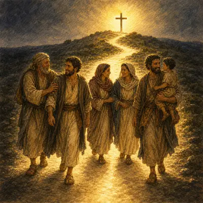 1 John: believers walking together in light toward the cross
