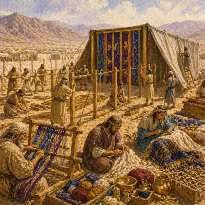 Exodus 36: Construction of Yahweh's Dwelling Begins