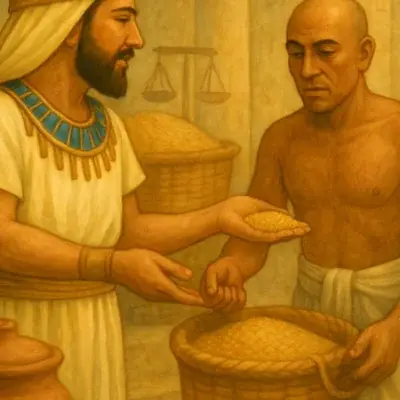 Genesis 47: Israel Blessed in Egypt, Egypt Enslaved to Pharaoh